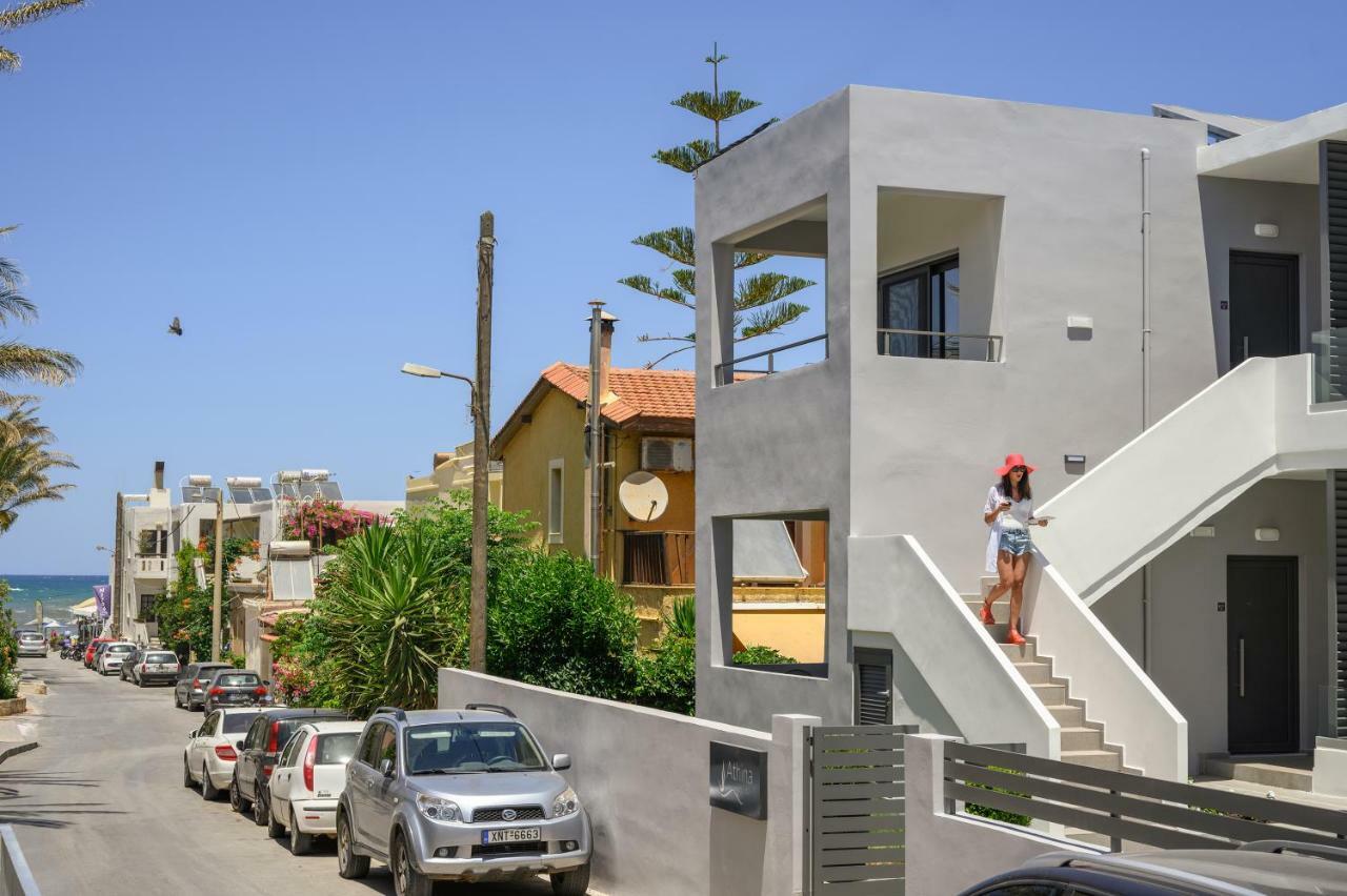 פלטניאס Athina Suites Luxury Suites Near The Sea Platanias מראה חיצוני תמונה