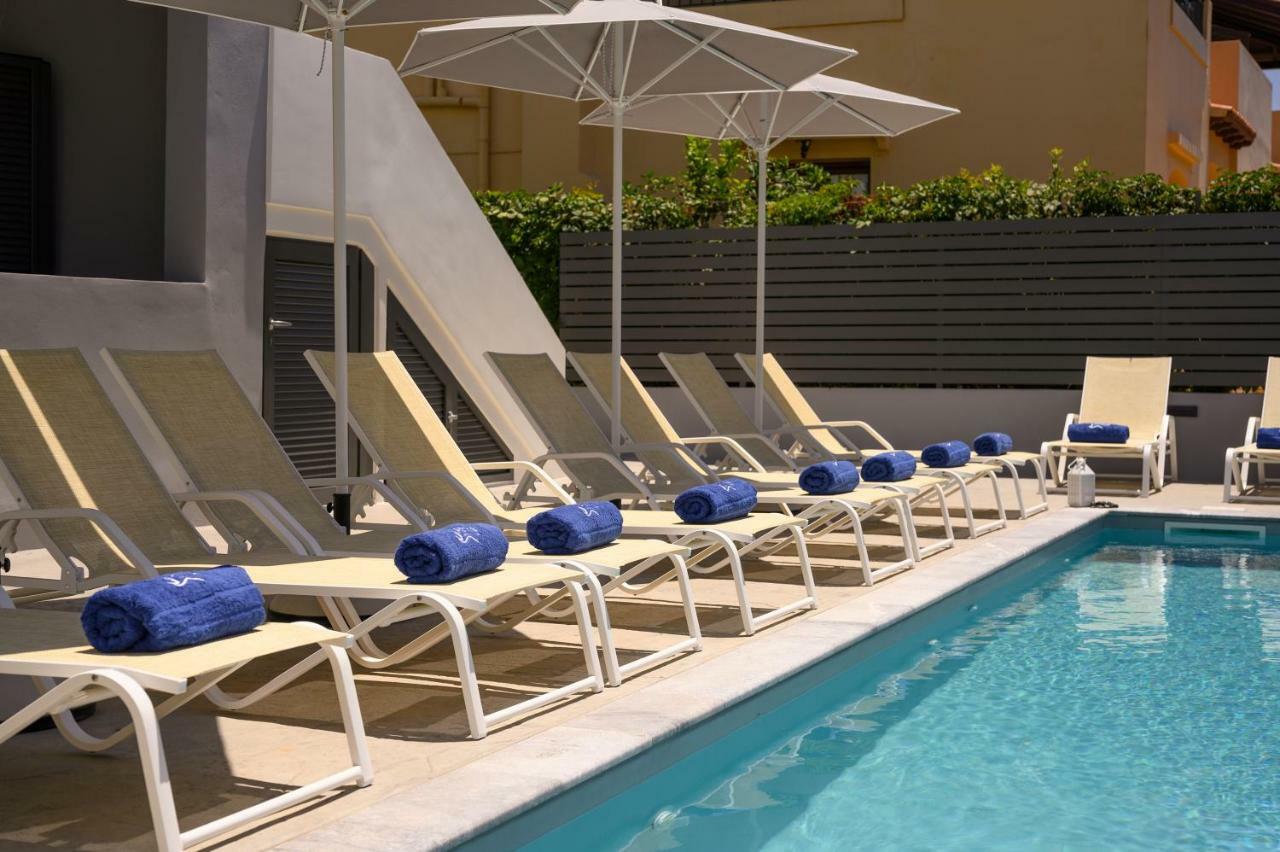 פלטניאס Athina Suites Luxury Suites Near The Sea Platanias מראה חיצוני תמונה